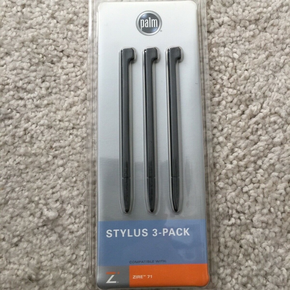 3 OEM Palm ZIRE 71 Replacement Stylus P10912U NEW iPhone iPad Notebook